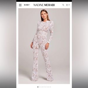 Practically new Nadine Merabi jumpsuit